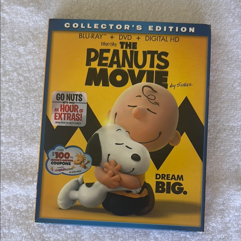 The Peanuts Movie Collector's Edition Blu-ray by Blue Sky - Yellow